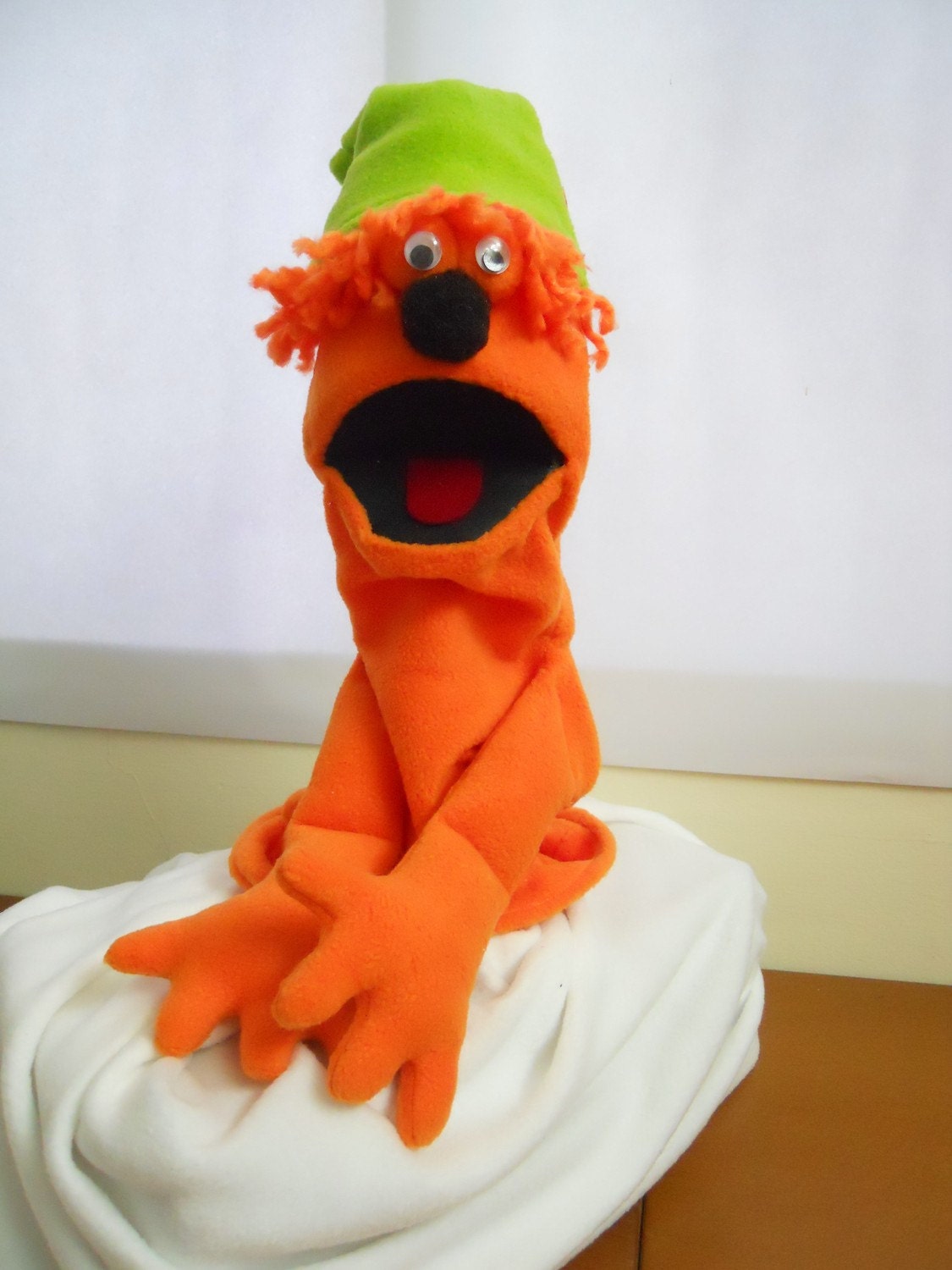 orange puppet from muppets