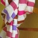Reserved for Silkscroll Ching / 4 scarves with 15% discount. Cotton Wool Multicolor Pink Violet Fuchsia - 4 scarves Reserved for ching.