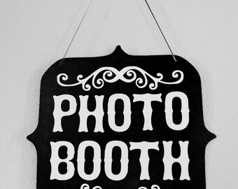 Photo Booth Sign Wedding Birthday Party