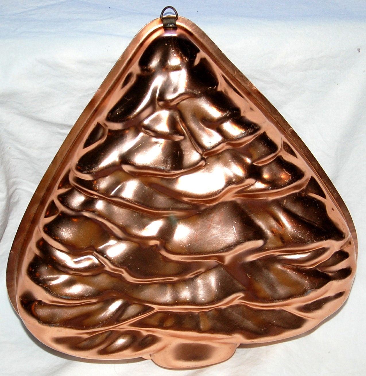 Vintage Copper Jello Mold Christmas Tree by JeansVintageKitchen