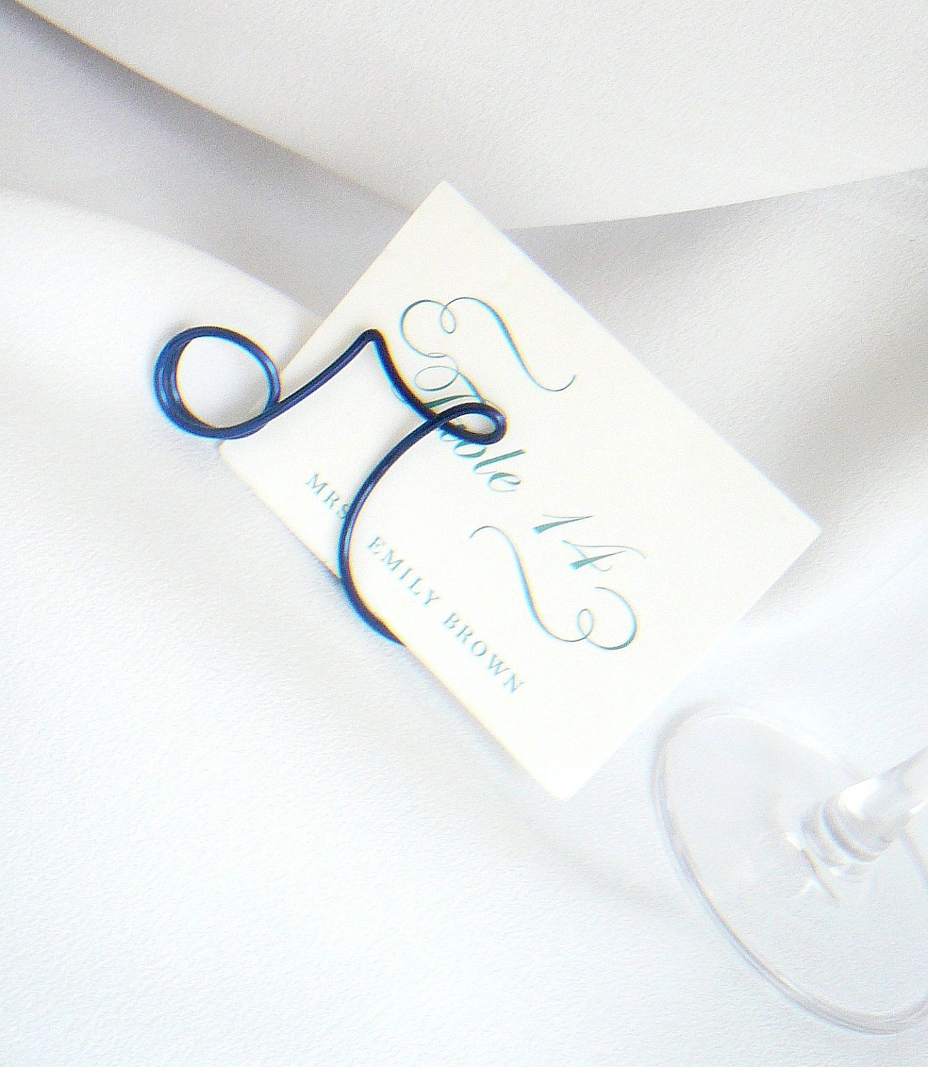 Music Note Place Holders, Wedding Decorations, 10pcs, Custom COLORS
