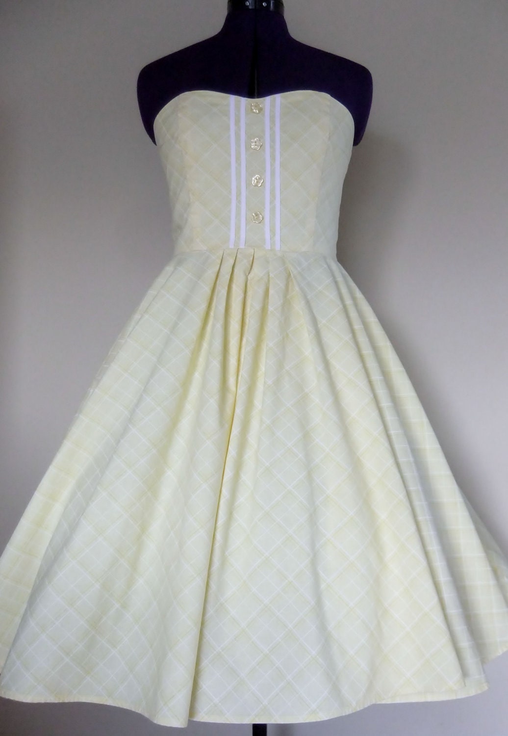 Lemon Drop Swing Dress