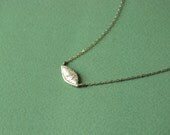 Watchful Eye sterling silver necklace
