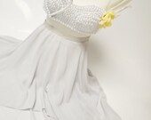 PEACE ..... Pearl Embellished Bandeau Bra Top