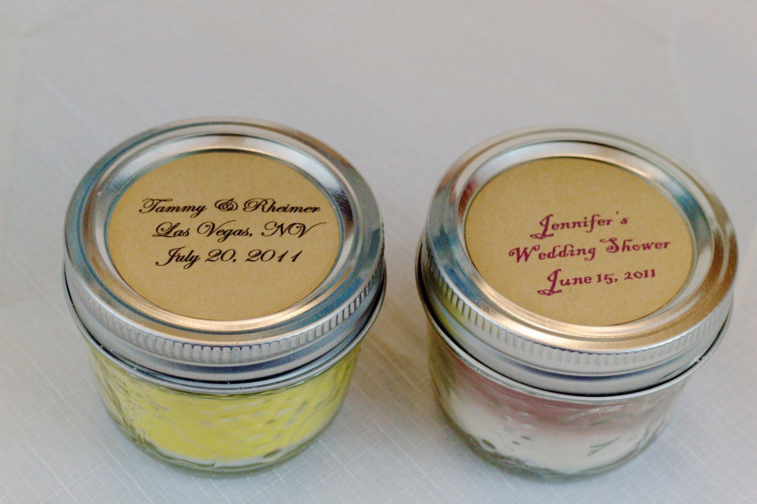 Soy Mason Jar Candle Favors-100...Wedding Favors...Personalized...Party Favor..Baby Shower..Bachelorette..Birthday