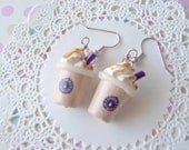 Frozen Caramel Cappuccino Earrings
