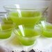 Vintage 60s Lime Green Blendo Salad Bowl Set