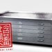 RESERVED LISTING Custom Refurbished Flat File Light Table For Dominic