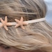 Starfish Headband with TWO Starfish Hippie Headwrap Mermaid Hair