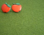 Red Apple Earrings