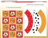Toy Story Woody Inspired Printable Birthday Party Cowboy Cupcake Kit - DIY Print - Cowboys & Space Rangers Il_170x135