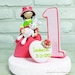 Korean baby costume birthday cake topper Decoration Gift Keepsake