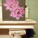 Heather acrylic painting is the 8th in the "Alphebet Floral" series.