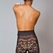 Black Lace Bike Short