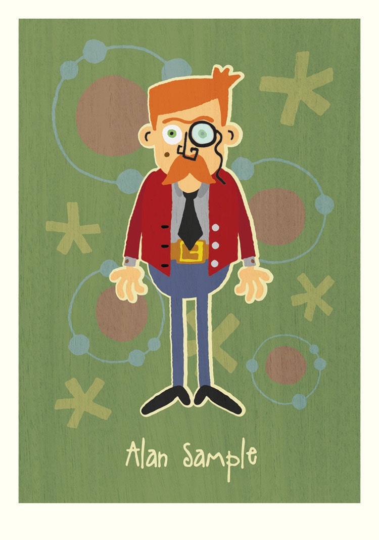 Custom Retro Cartoon Print - Individual