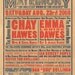 Music Hall Custom Bill Poster Print - Wedding / Anniversary Version - A3