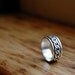 Sterling Silver Wide Ring Band - Your Size