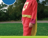 Sale - Superhero Costume PDF Pattern sz 2/3-6/7