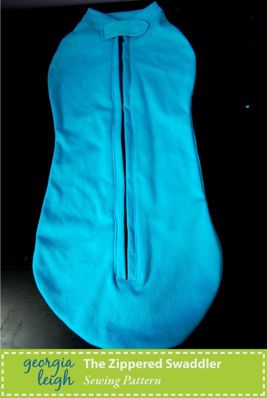 NEW The Zippered Swaddler PDF Sewing Pattern - for The Happiest Baby in the World