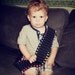 crayon ammo belt for kids -- black