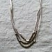 Kanae Earth Necklace / Textile & Brass
