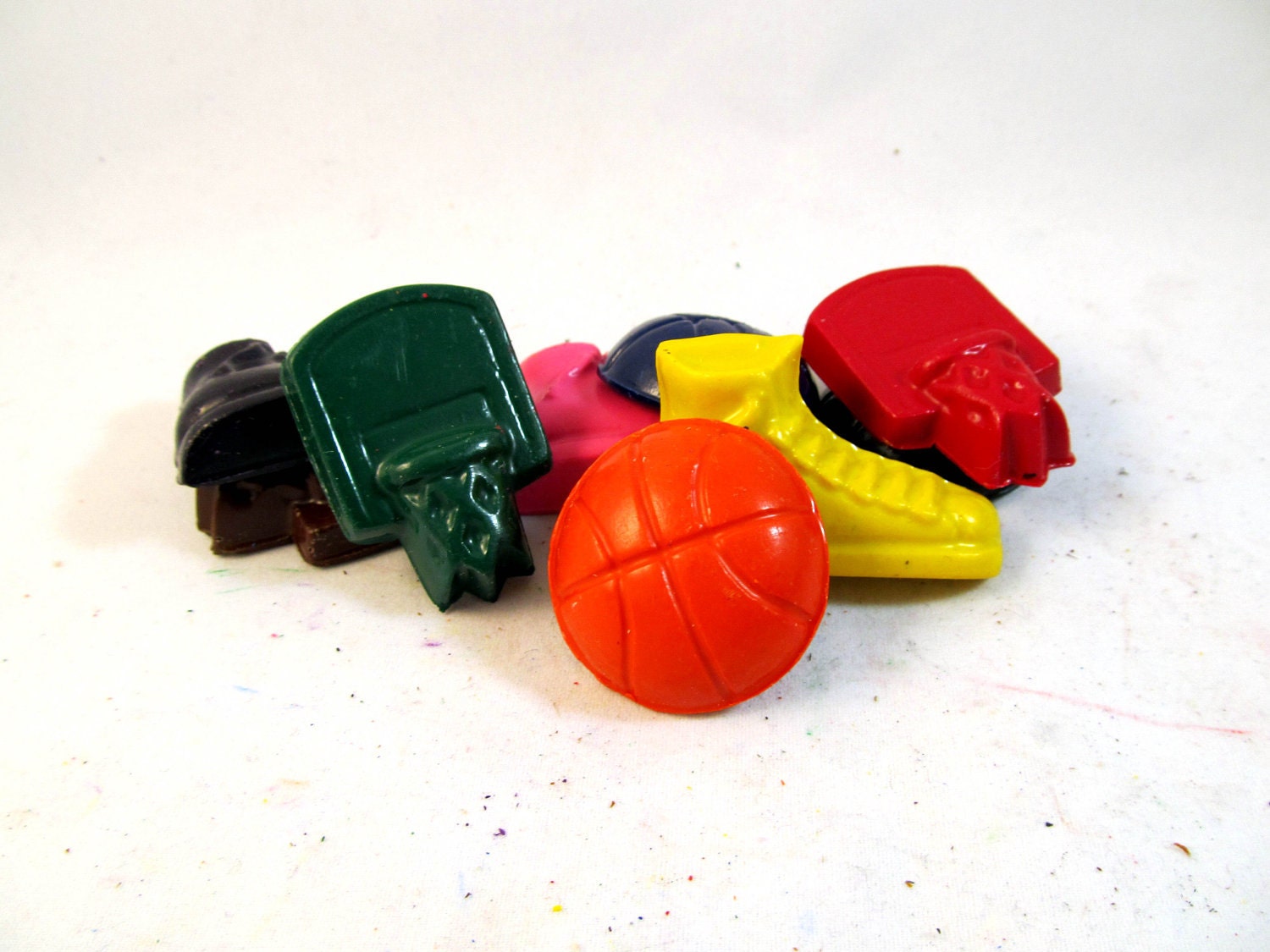 Basketball Crayons - Set of 9 - CrayonMavens