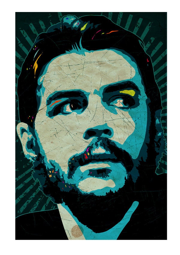 Che Guevara Art Giclee Print -A3 Portrait