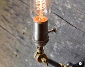 Industrial articulating wall sconce, wall light