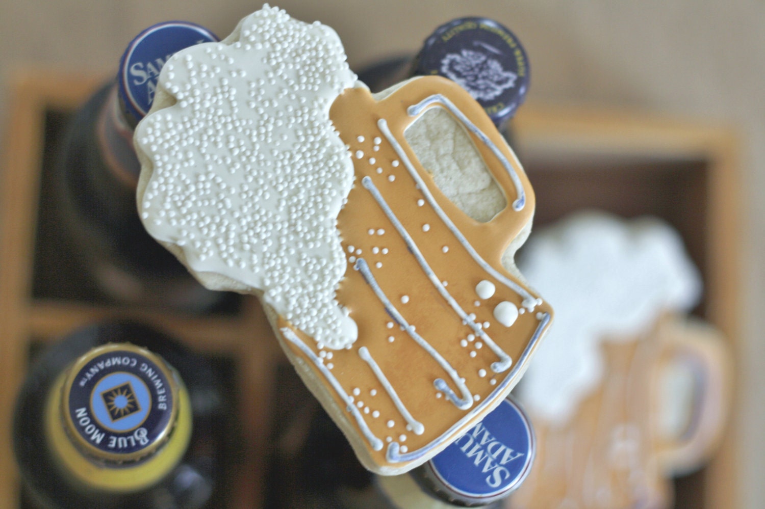 Beer / Ale / Cider Decorated Sugar Cookies 6 pack