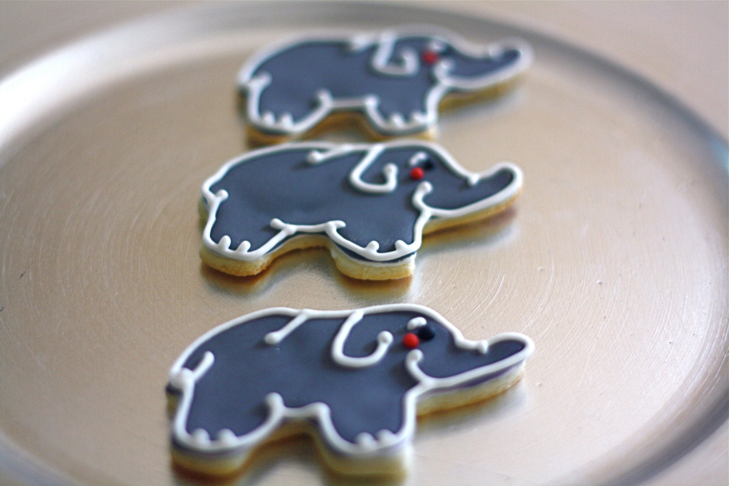 Elephant Sugar Cookies