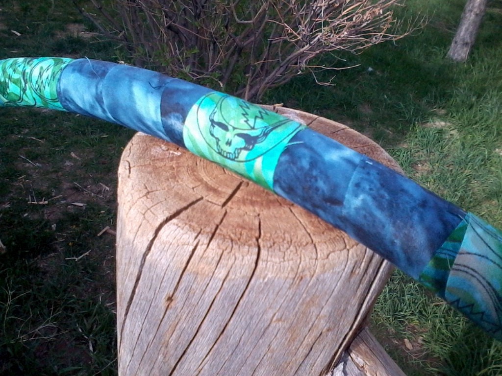GRATEFULLY DEADICATED custom adult Hula Hoop - Stealie