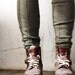 SALE Grey Green Wool Leg Warmers