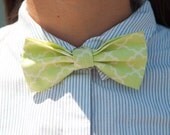 Green Deco Unisex Bow Tie