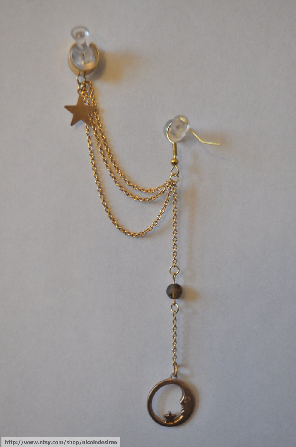 Shooting Star Ear Cuff Earring