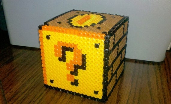Coin Block Piggy Bank (Super Mario Bros. Style) - PATTERN