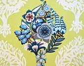Anna Maria Horner Crush Lovesme Lovesmenot in Leaf Fabric  - 1 Yard