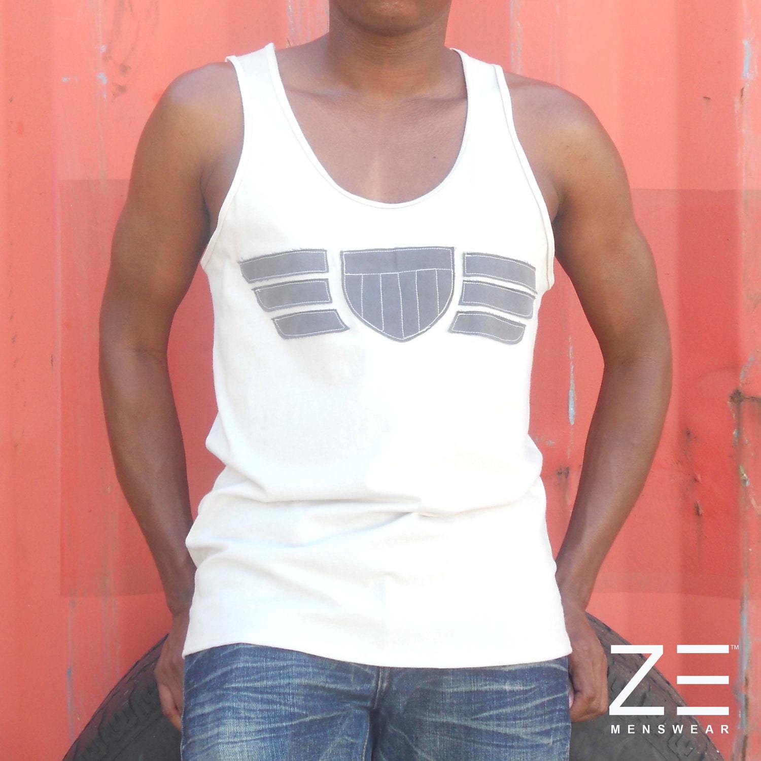 Tank, Men, Aviation, Small