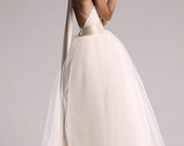VINTAGE ORIGIN Infinity Wedding Dress in "Pearl" White
