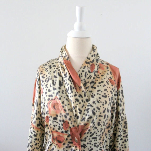 Vintage 1980s Printed Escada Silk Blouse - Medium by Margaretha Ley