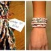 Wrap Around Braided Recycled Fabric Bracelets (1 for 4.00) Featured on Good Morning Americas Website For Earth Day