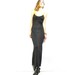 ViNTAGE SLEEK SUPERMODEL MAXi / 90s stretch dress / haute bodycon / super long / s - m .
