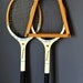Wood Tennis Rackets Davis Cup Vintage 1950s Era