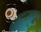 Portal 2 "Space" Print