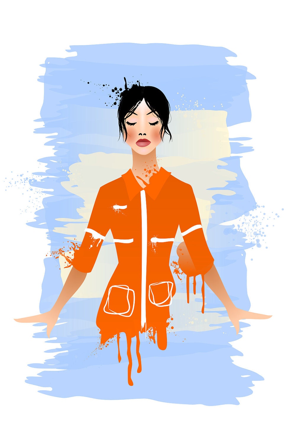 Cara Mia Bella - Portal 2 Print