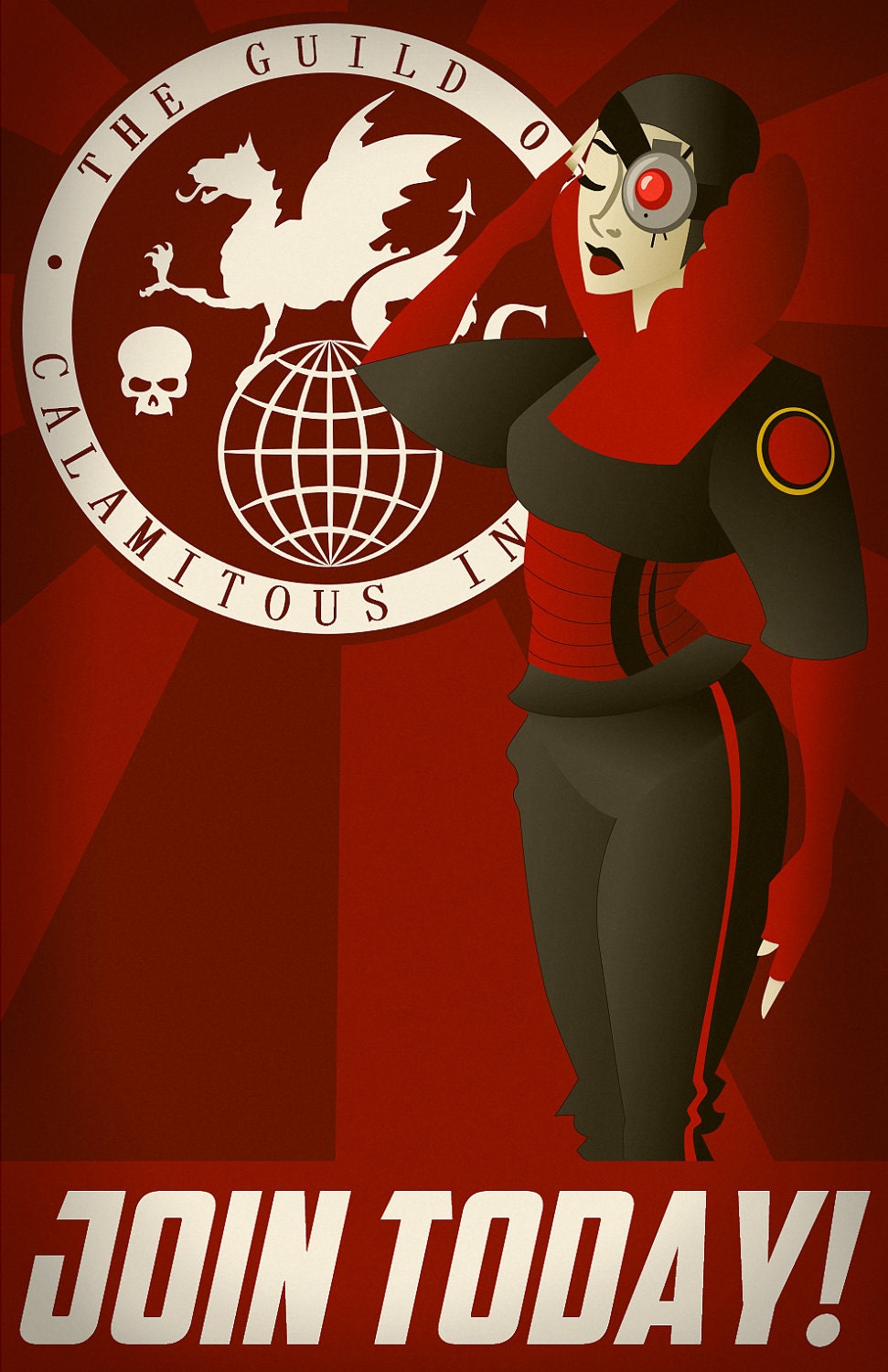 Guild of Calamitous Intent Recruitment Poster