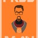 Free Man - Half Life Print