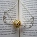 Golden Snitch Necklace Harry Potter Hogwarts Jewelry