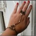 anchor slave bracelet, anchor bracelet, anchor ring, bow bracelet, nautical bracelet, anchor accessories, vintage style