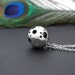 Moon Like Necklace - Sterling silver minimal necklace