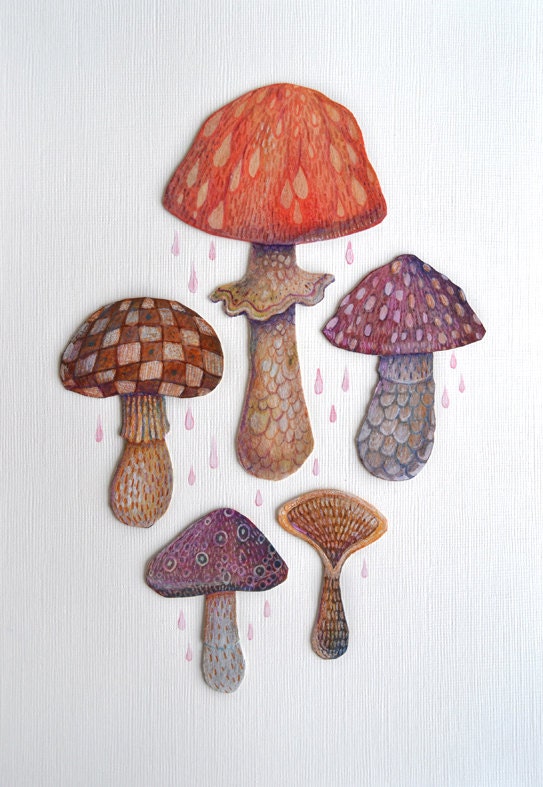 The Pawns of the Woods - original artwork